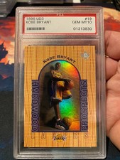 1996 UD3 Kobe Bryant PSA 10 Rookie Card. rookie card picture