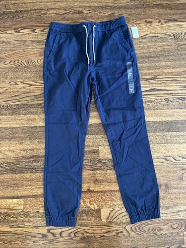 Aeropostale Herren Größe Small Marineblau Jogginghose Cargo Kordelzug Brandneu