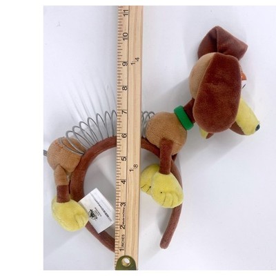 Disney Pixar Toy Story Slinky Dog Plush Spring Headband Brown Yellow Costume Disney Pixar Toy Story Slinky Dog Plush Spring Headband  main image 3