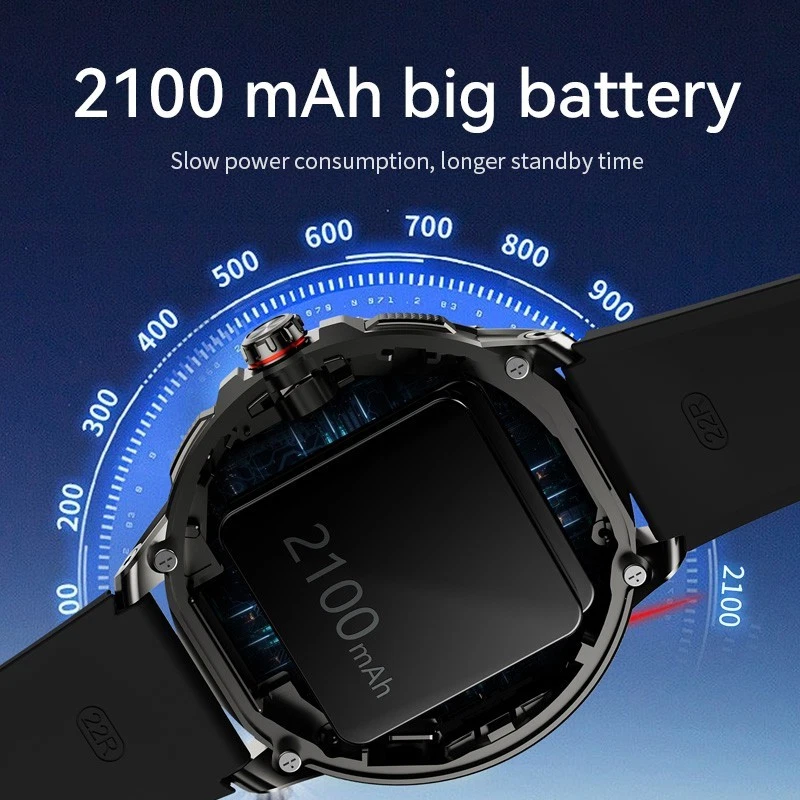 4G Smart Watch Android 1,75" AMOLED Display Kamera GPS NFC Herzfrequenz Tracker - Bild 4 von 4