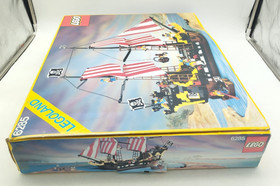 LEGO 6285 Black Seas Barracuda BOX ONLY FULL INLAY ORIGINAL BOX Vintage Pirate Pirates