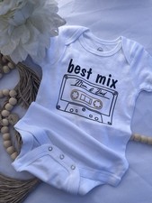   Best Mix Of Mom  Dad  Baby One-piece Baby Shower Gift