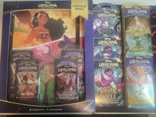 Disney Lorcana Portfolio Bundle  x2 Into The Inkland S.D.  NO BOOSTER SLEEVES 