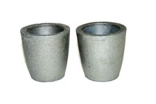 2 Pack 1 1kg Clay Graphite Crucible Cup For Furnace -Torch Melting