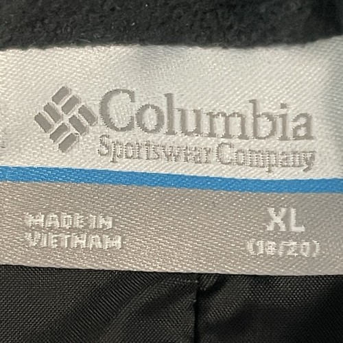NWT Columbia Black Waterproof Insulated Zipped Out Grown Ski Bib Youth Size XL - Picture 3 of 15
