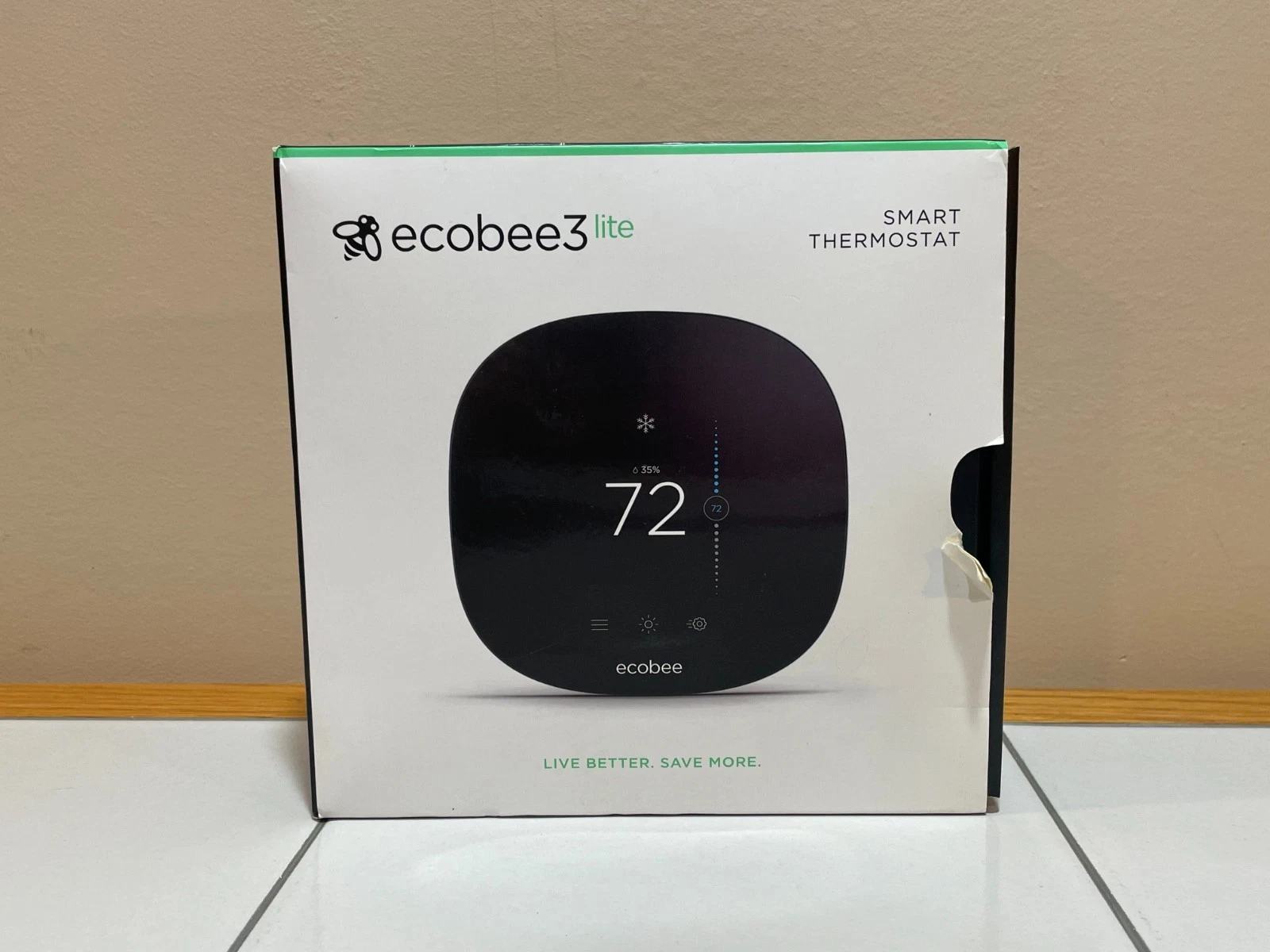 ecobee ecobee3 lite Wi-Fi Smart Thermostat App Control HomeKit Alexa Google