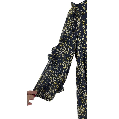 Tommy Hilfiger Sky Captain Blue Sunshine Floral Shift Dress Size 2 NWT - Picture 2 of 3