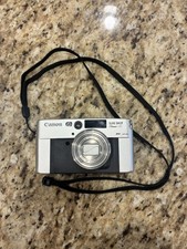 Canon Sure Shot Classic 120 Film Camera 38-120mm Zoom Lens Tested Working