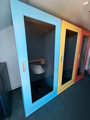 Bis zu 9x Meavo Soho Telefonbox / Akustikkabine / Bürobox- bundesweite Lieferung