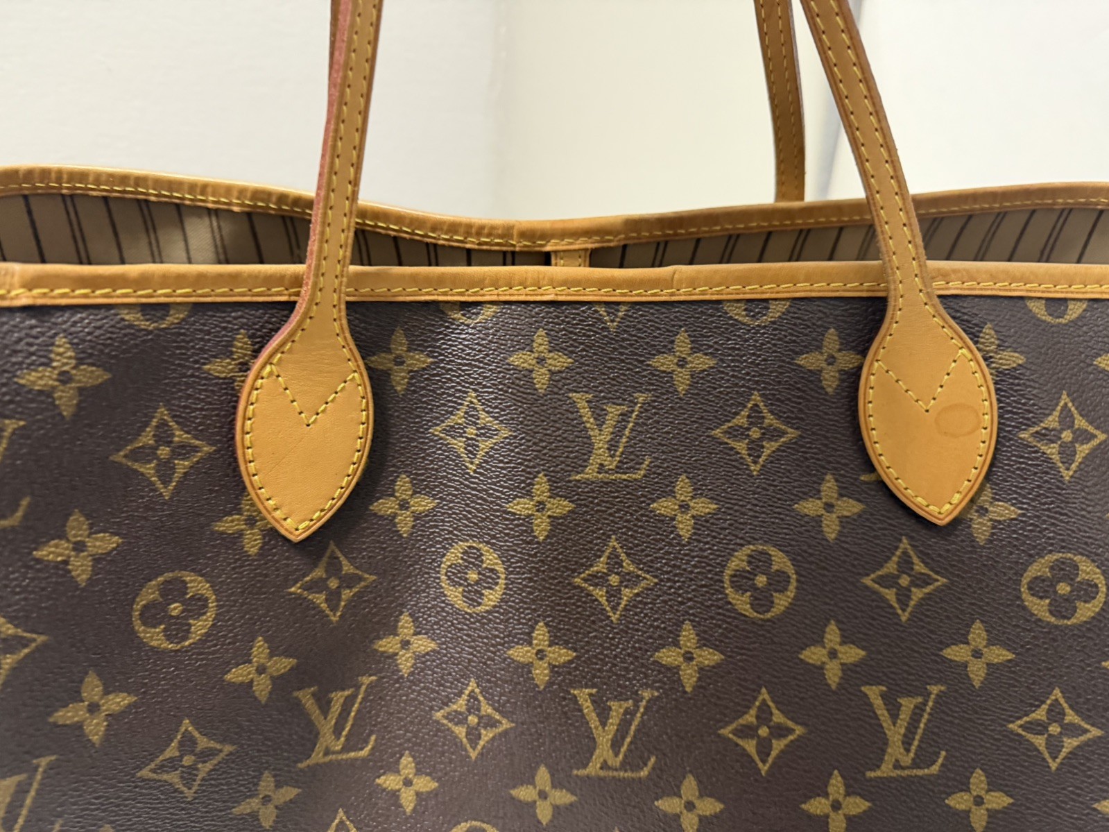 LV Neverfull GM Monogram Tote – Date Code FL1134 - image 22