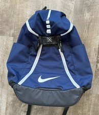 Nike Elite Quad Zip System Hoops Backpack Navy Basketball Gym Sports Bag