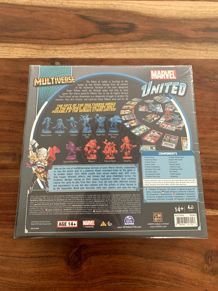 Marvel United: Multiverse - Core Box Kickstarter New Sealed CMON (MUN016) - Image 3 of 4