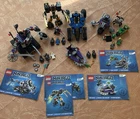 Lego Ninjago LOT 70720 70722 70723 70726 (complete w manuals, flaws read below)