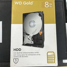 Brand New Sealed WD 8TB WD Gold Enterprise Class SATA  Internal Hard Drive HDD