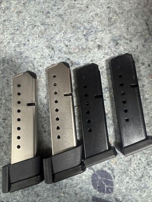 Smith And Wesson 645 745 2 10 Round 2 8 Round Magazine 4 Piece Lot 