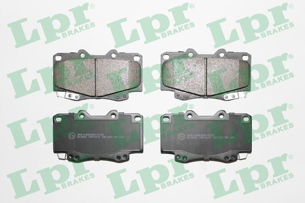 Plaquettes de frein TOYOTA LPR 05P1610 pour stopper les sifflements au freinage