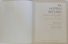The Human Record: Sources of Global..., Overfield, Jame