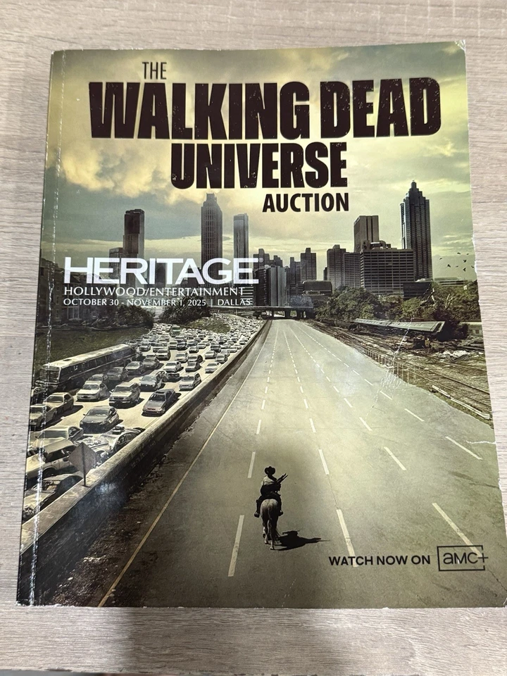 Revólver Magnum 357 The Walking Dead Prop Screen usado metal certificado de autenticidad AMC Rick Grimes Foto 2 de 2