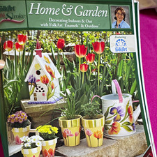 FolkArt One Stroke Decorative Painting Book Home Garden Plaid Donna Dewberry