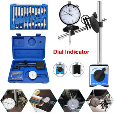 Dial Indicator with Magnetic Base 0.001"Precision Gauge Test Indicator Point Set