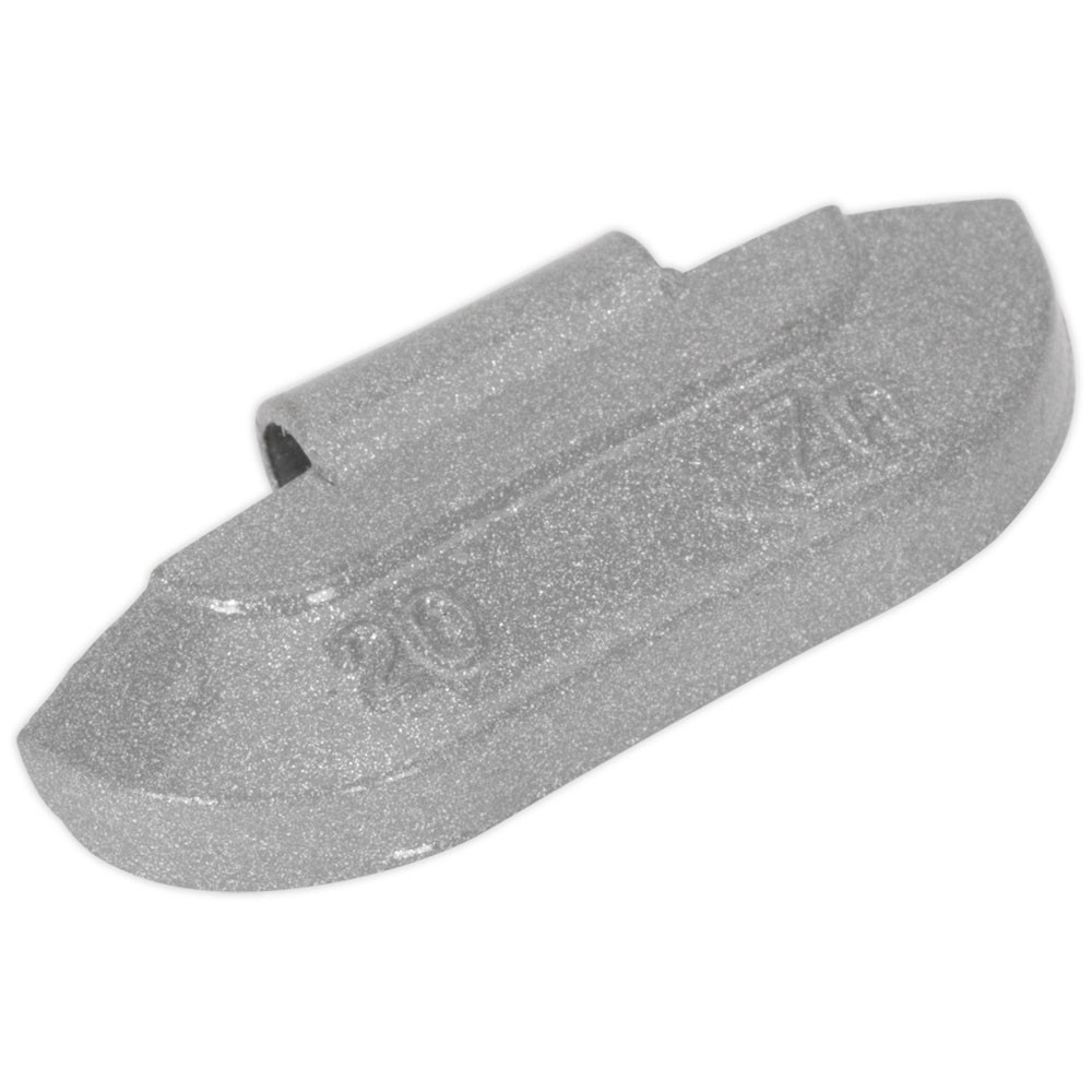 Sealey Wheel Weight 20g Hammer-On Zinc for Steel Wheels Pack of 100