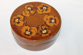 Christian Neureuther K.A.W. Deckeldose 4144/2 Dekor 5951 Wächtersbach Jugendstil