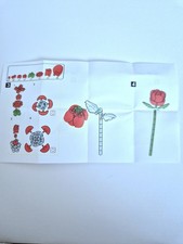 Miniature Flower Building Bricks Artificial Flowers