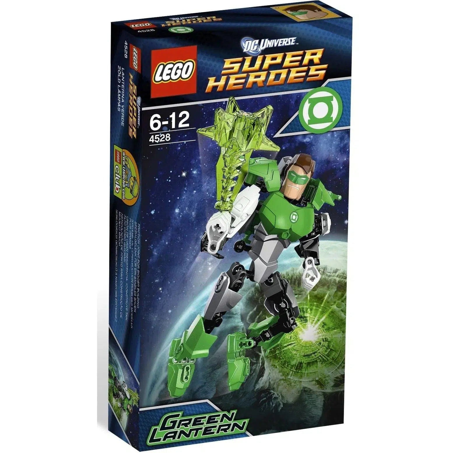 LEGO DC Super Heroes Green Lantern Minifigure 4528