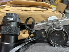 MINOLTA SRT 101 35mm with lenses