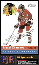 Alexei Zhamnov 2000-01 Topps Heritage #160 Chicago Blackhawks