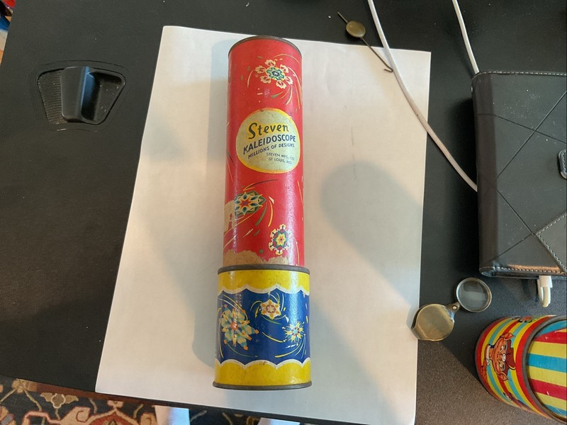 Vintage 60's Deluxe KALEIDOSCOPE "Millions of Designs" Steven Mfg Co. USA