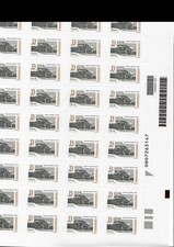 ITALIA-FRANCOBOLLI IN EURO DA 1,35-2 FOGLI, 100 FRANCOBOLLI-