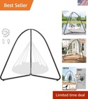 400lbs Capacity Indoor/Outdoor Hanging Chair Stand - Durable & Rust Resistant