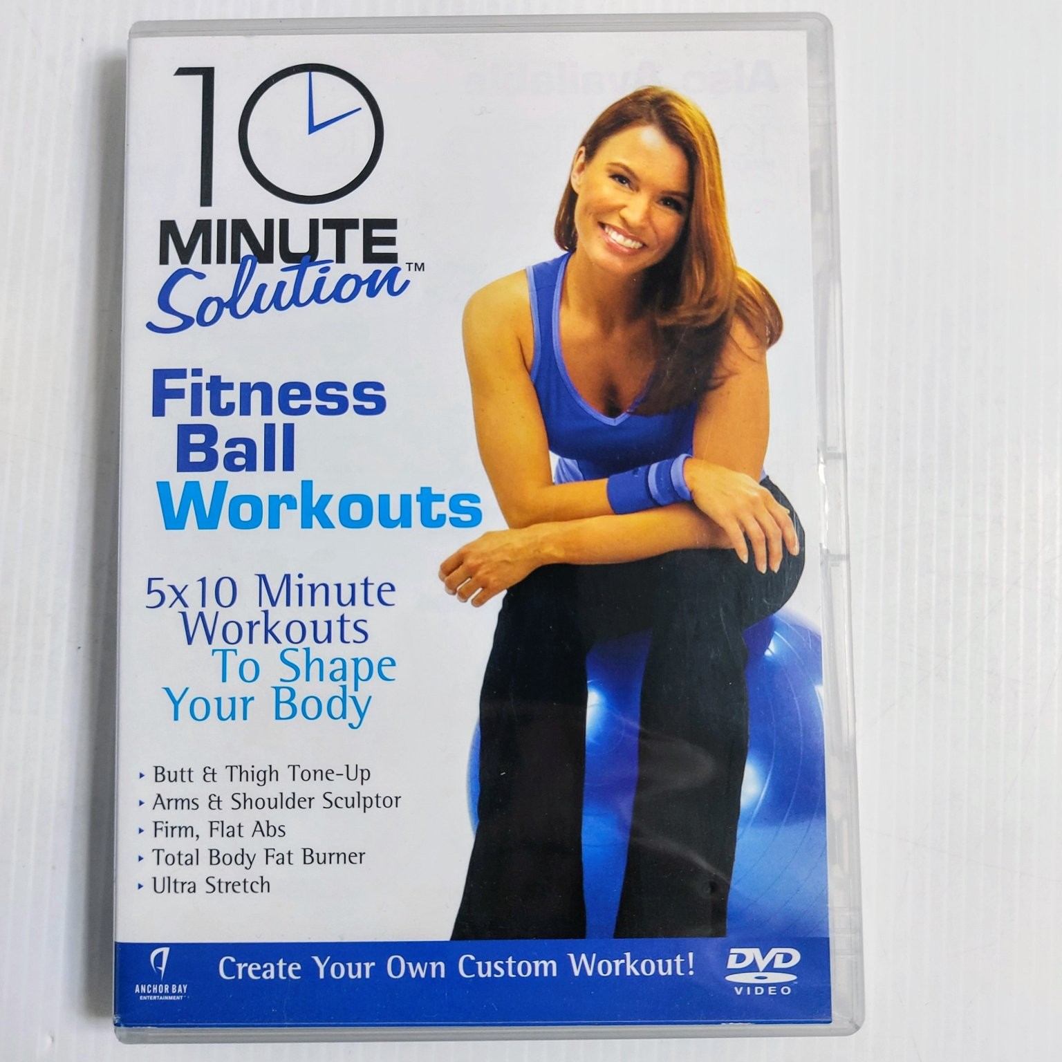 10 Minute Solution Fitness Ball Workouts DVD 2009 Kimberly Spreen 5x10 Min