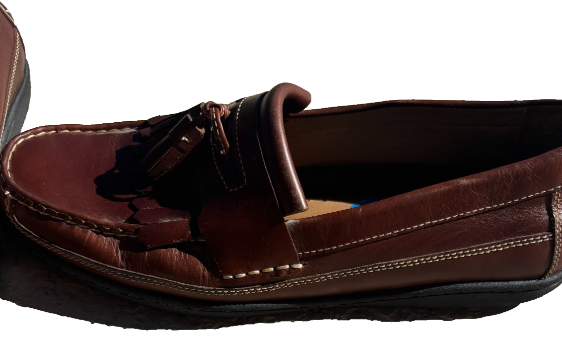 Johnston & Murphy Halsey Loafers Men\'s 11.5 M Brown Woven Kiltie Tassel 20-2394 Johnston & Murphy | Shoes | Johnston Murphy Halsey Loafers  main image 2