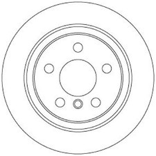 2x Bremsscheibe hinten für BMW 1-er F40 2-er F45 Gran F44 F46 I3 I01 X1 | 26251