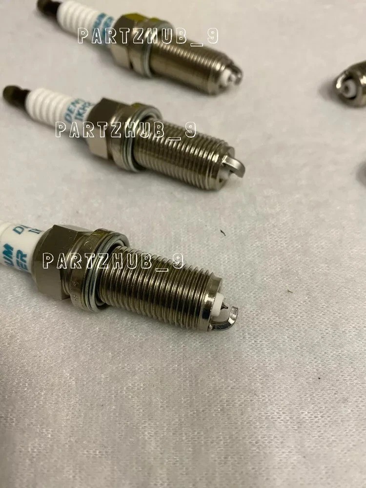 Set of 6 DENSO Iridium Power IKH22 Spark Plugs For Porsche Mitsubishi Volvo