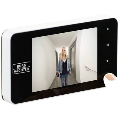 Burg Wächter 37370 Door eGuard DG 8200W Digital Peephole with TFT 10 Display