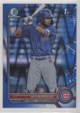 2022 Bowman Chrome Prospects Blue RayWave Refractor 51/150 Luis Verdugo n1u