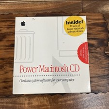 1994 Apple Power Macintosh 6100 7100 8100 V 7.1.2 Software Install CD-ROM Disc