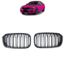 Sportgrill Kühlergrill Doppelsteg passend für BMW 3er F34 Gran Turismo 13-20 gla