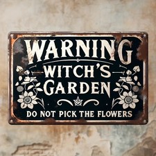 2D Metal Warning Sign Home Yard Garage Cafe Bar Club Shop Farm  Garden Decor