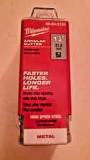 MILWAUKEE Annular Cutter 1-1/4" HSS 2" Depth Part # 49-59-2125