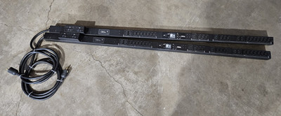 Lot of 2 Dell DELL6805 240V 20A Metered PDU G740N - Tested - EB-18684