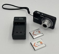 Sony Cyber-shot DSC-W350 Digital Camera 14.1MP 4x Zoom 2 Batteries Charger