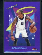 2024-2025 Topps Finest DeMar DeRozan Purple Refractor /125