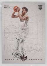 2022-23 Panini Court Kings Works in Progress Ruby 148/149 Ochai Agbaji #30 1c35
