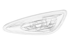 Für OE HYUNDAI 92304A2000 Indicator lamp, side 92304A2000 do KIA CEE'D, CEED In