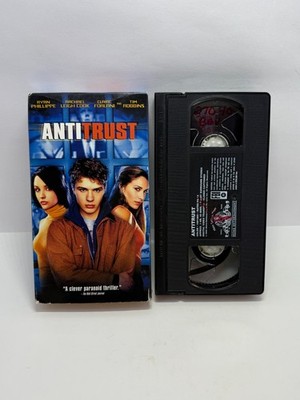 ANTITRUST VHS Tape Rachael Leigh Cook Tim Robbins Ryan Phillippe Claire Forlani