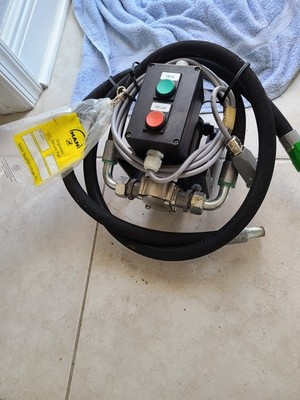 MAN / Jabsco 23230-2024M Oil Transfer & Change Pump System - 24V DC - Azimut